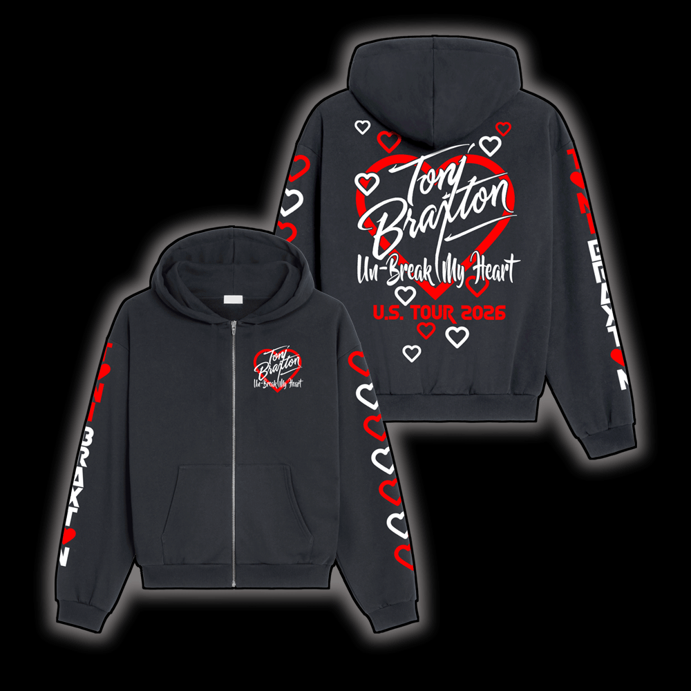 Toni Braxton Un-Break My Heart Zip Hoodie